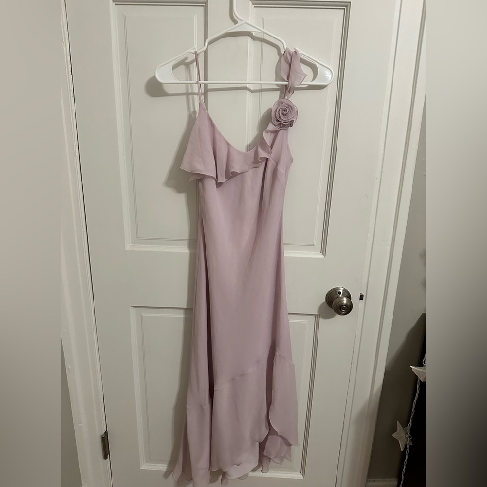 NWT Aritzia Engage Dress in sugarplum lilac